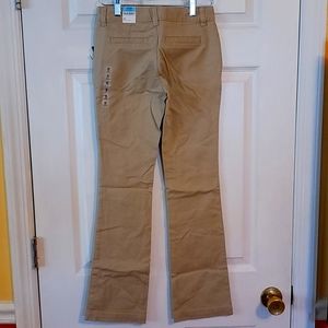Size 12 girl khaki pants uniform